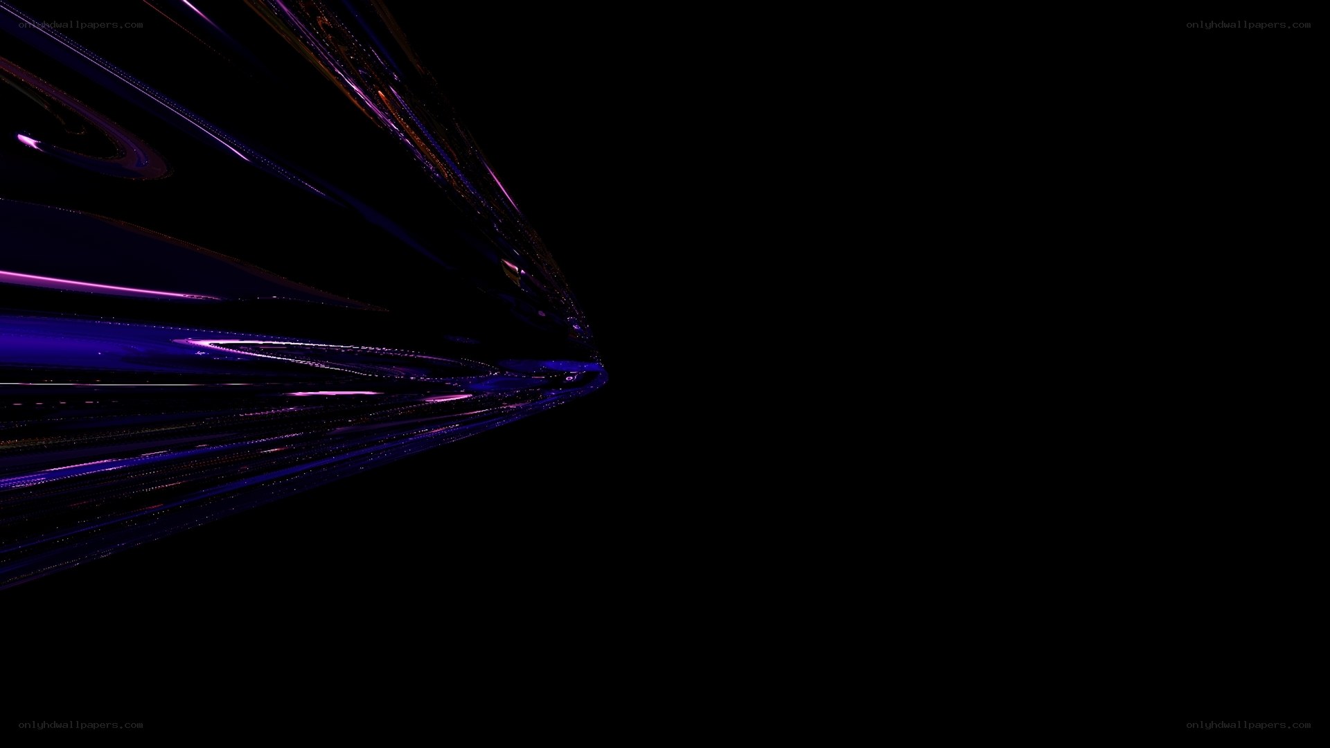 abstract purple light streaks