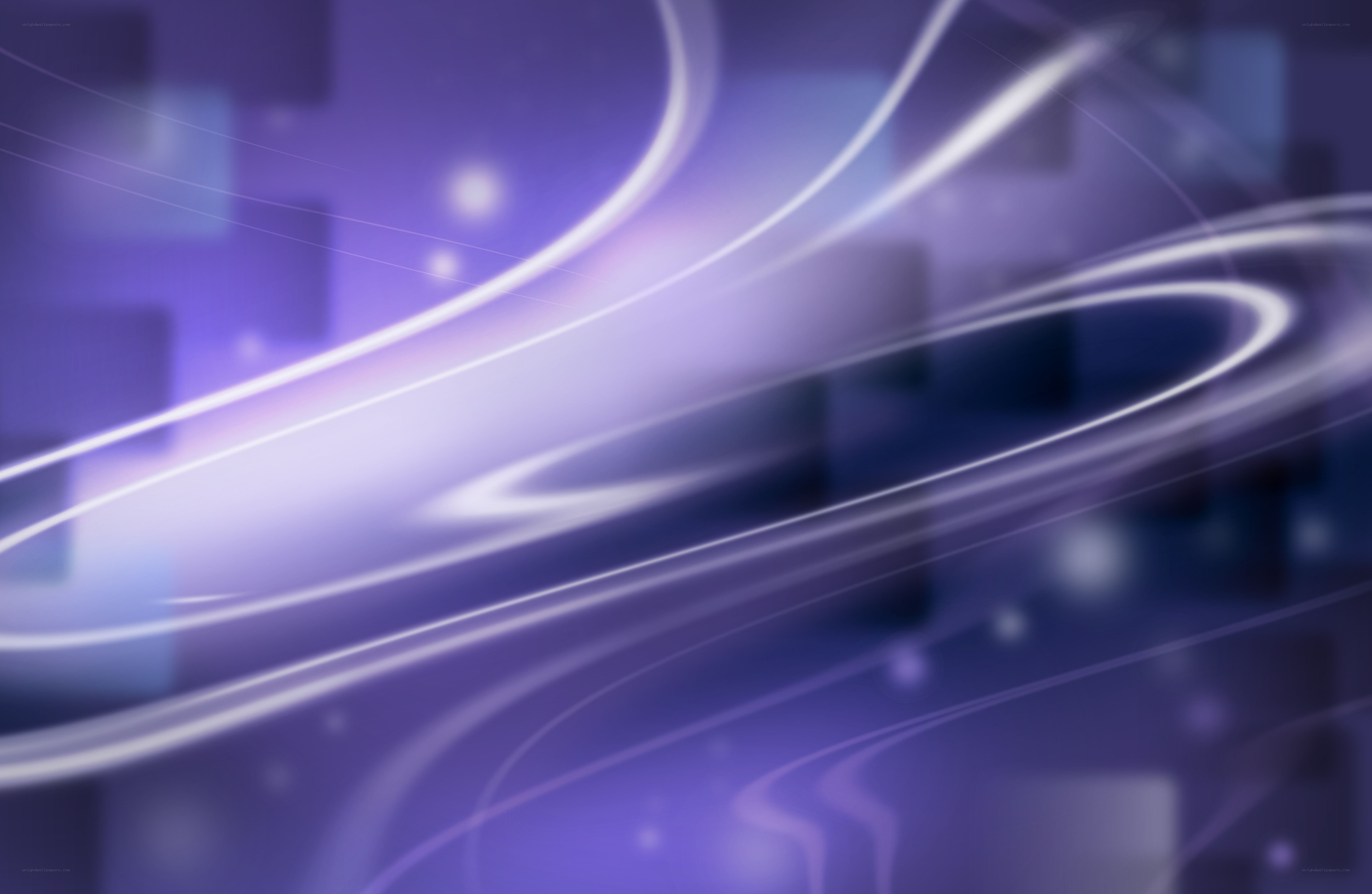 Abstract purple light waves