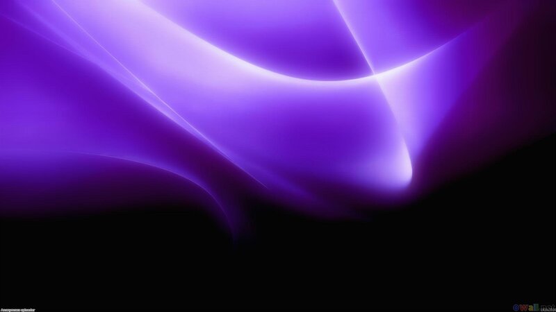 Abstract Purple Light Waves — Dramatic