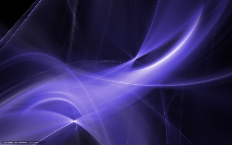 Abstract Purple Light Waves — Ethereal, Digital Art, Dark Background