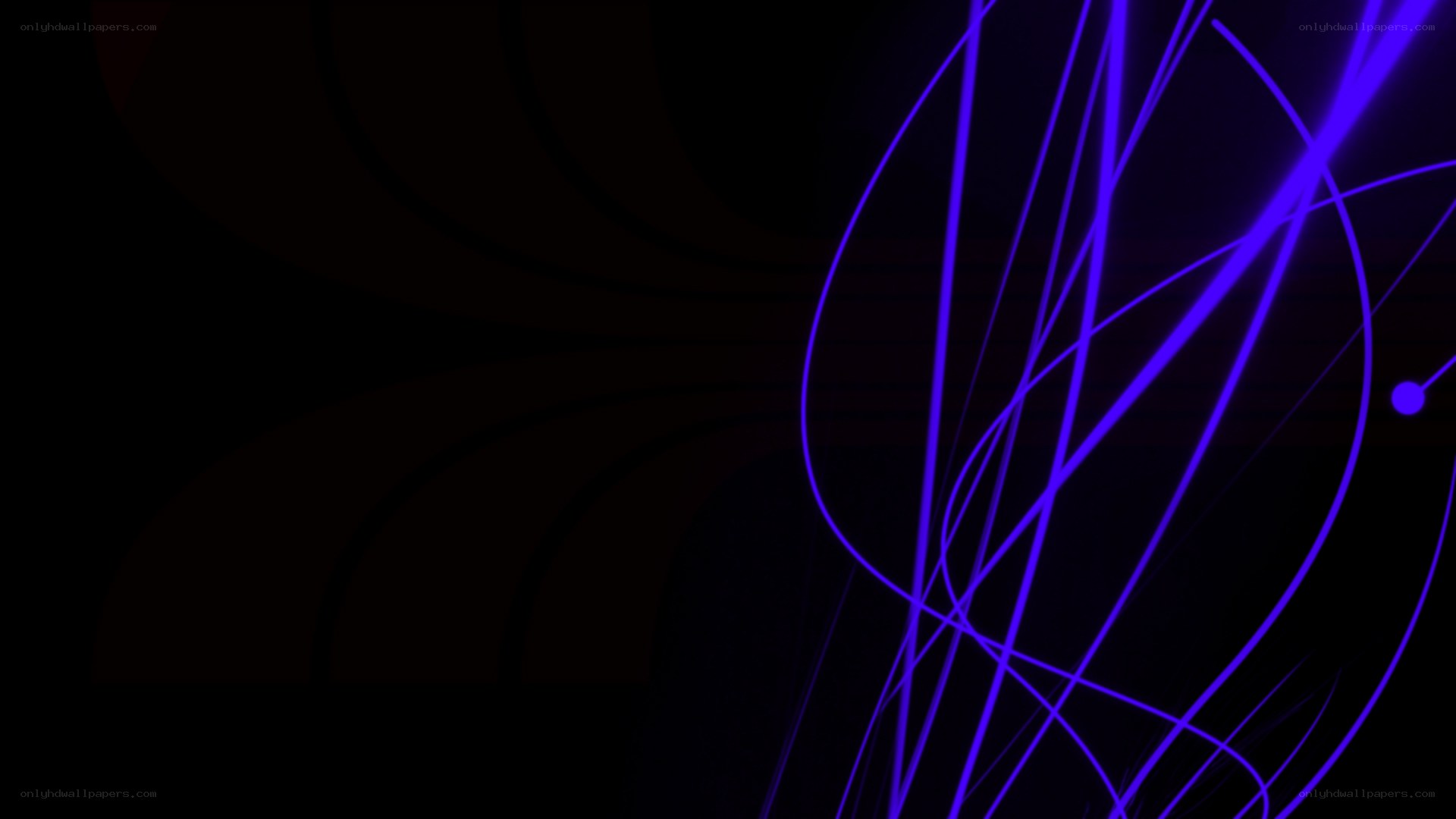 abstract purple lines on black