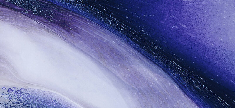 Abstract Purple Paint Flow