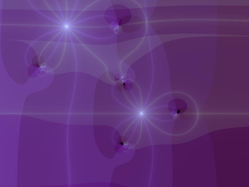 Abstract Purple Pattern — Calm, Digital Art
