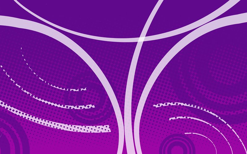Abstract Purple Pattern — Dynamic, Curves