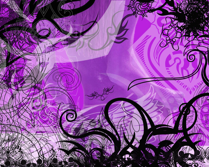 Abstract Purple Pattern — Energetic