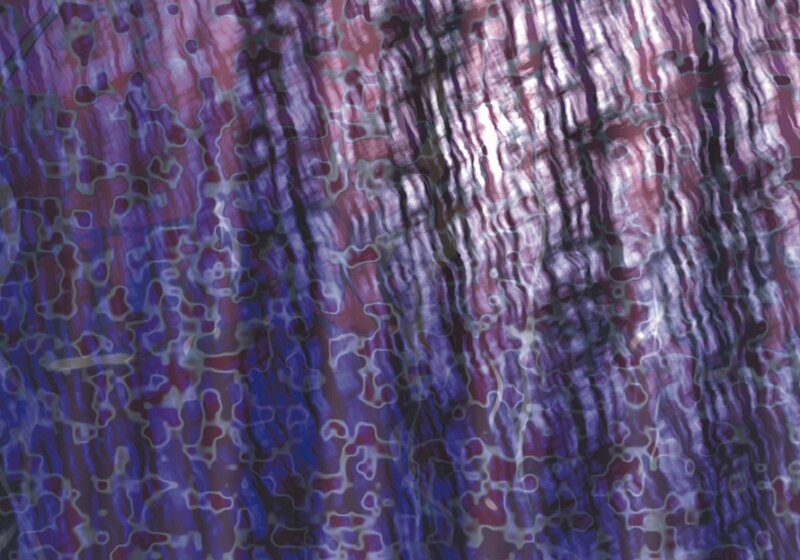Abstract Purple Pattern — Hypnotic, Blue