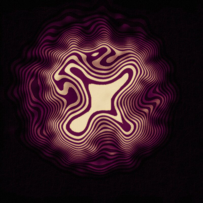 Abstract Purple Pattern — Hypnotic, Lines