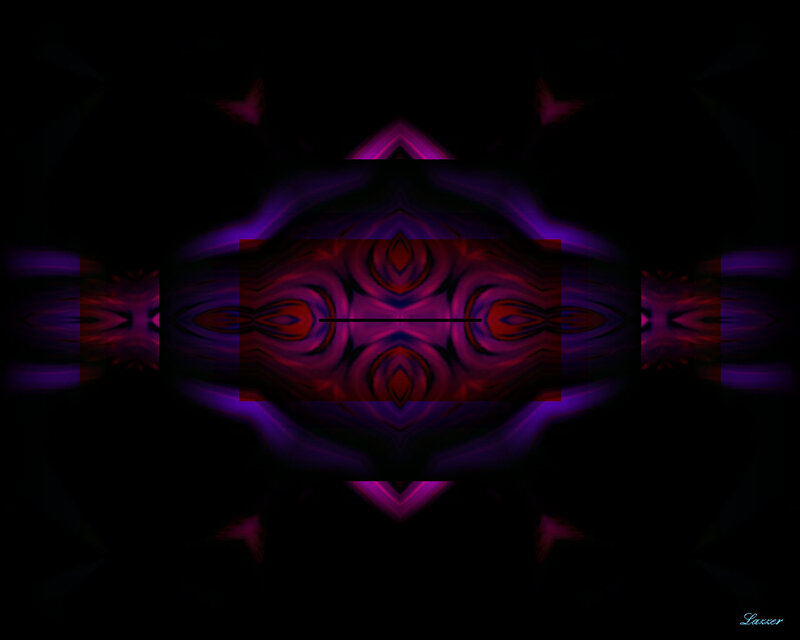 Abstract Purple Pattern — Mystical