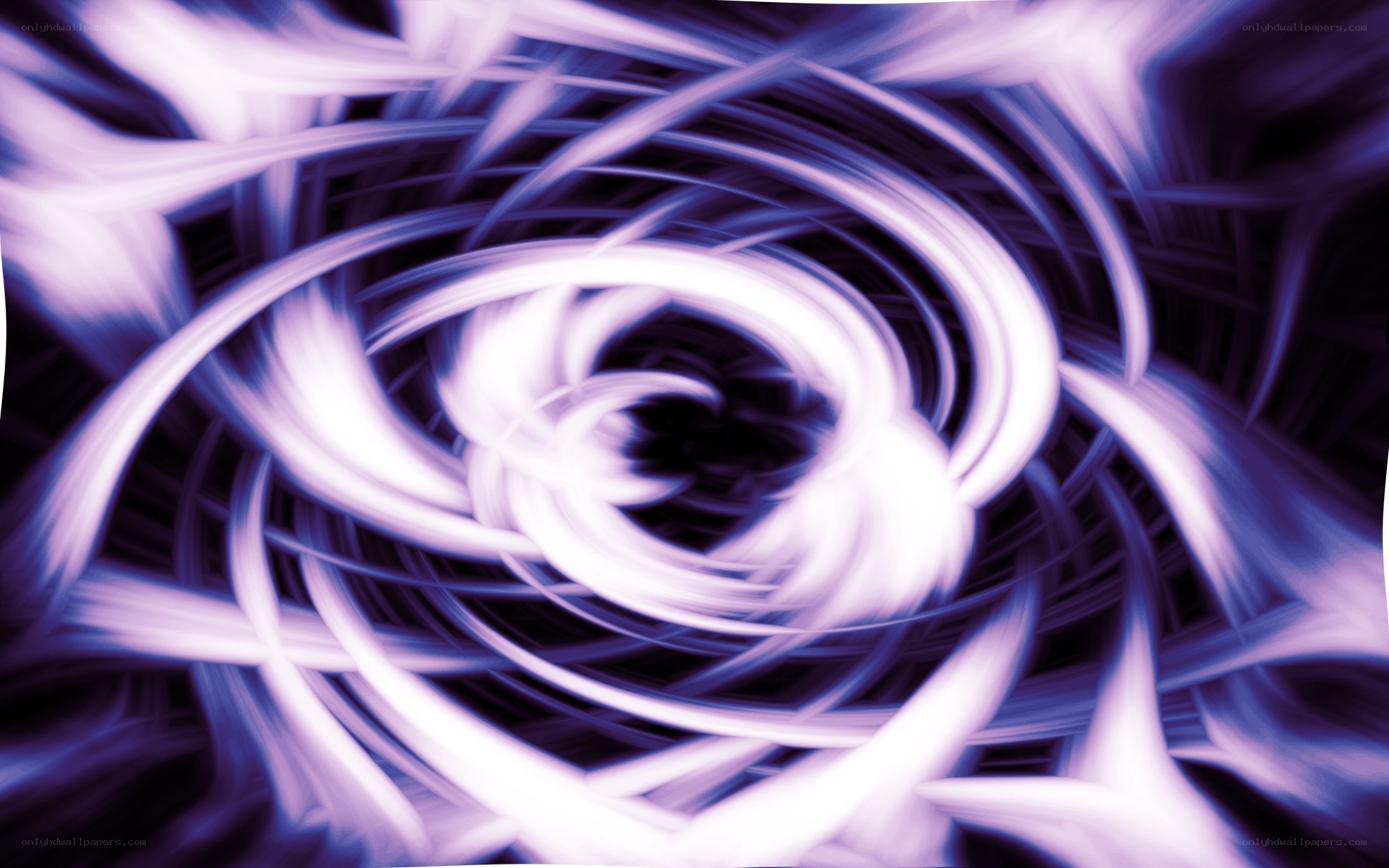 Abstract purple spiral motion