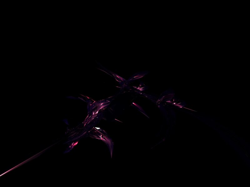 Abstract Purple Structure