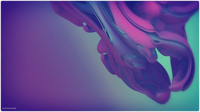 Abstract Purple Swirl — Calm