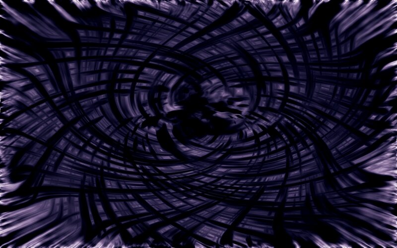 Abstract Purple Swirl — Dark