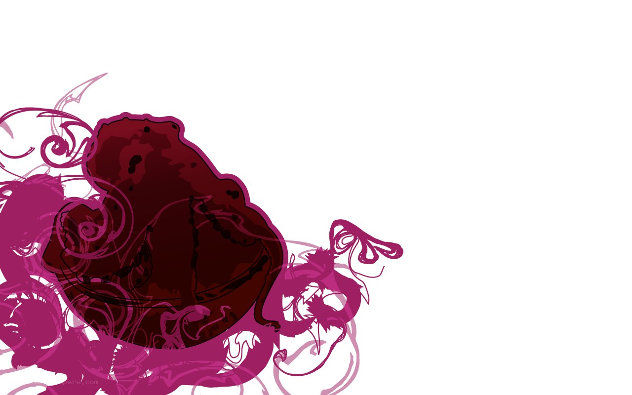 abstract purple swirl design
