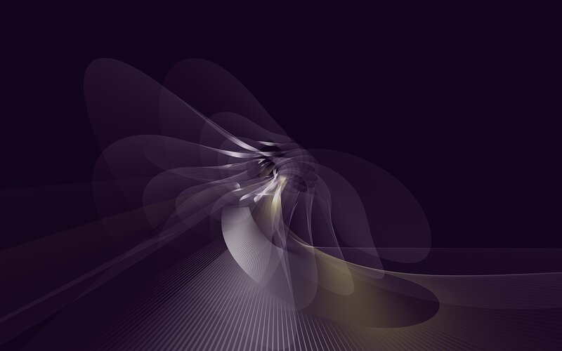 Abstract Purple Swirl — Mysterious