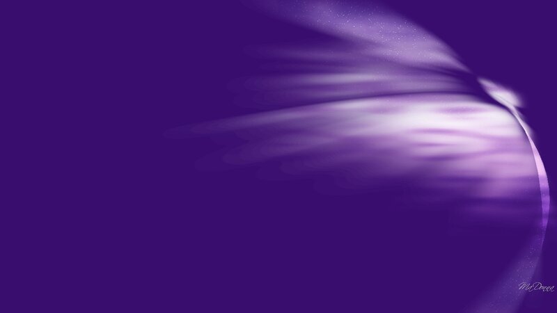 Abstract Purple Swirl — Serene, Digital Art