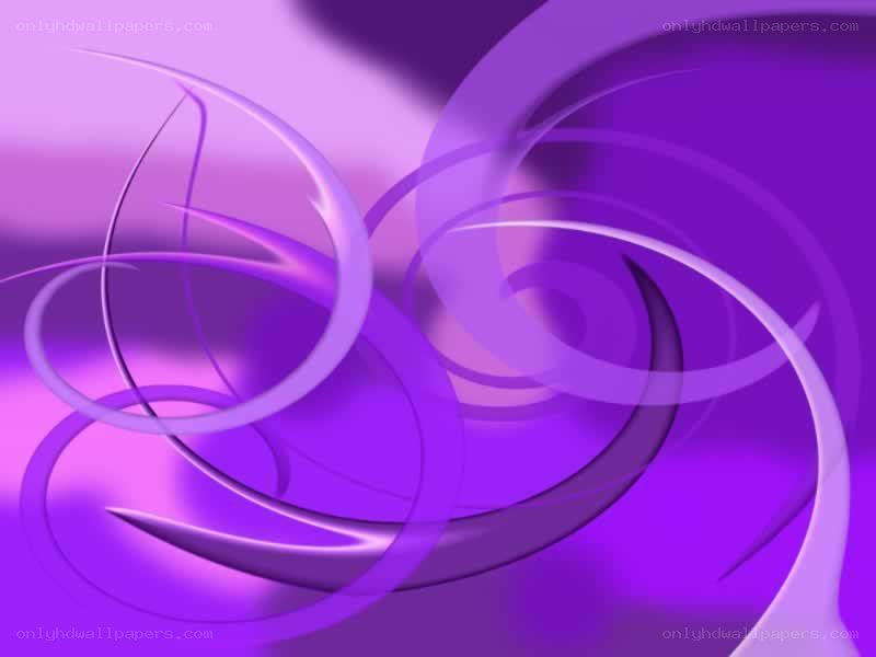 Abstract purple swirls