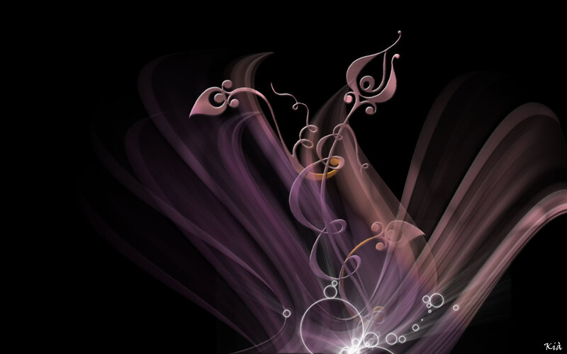 abstract purple swirls