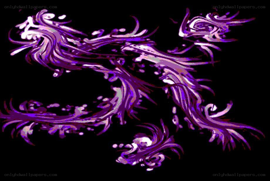 abstract purple swirls
