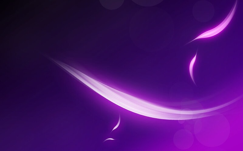 Abstract Purple Swirls — Calm, Digital Art, Light Streaks