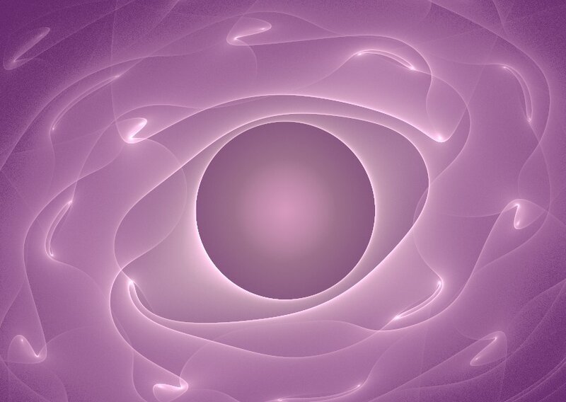 Abstract Purple Swirls — Calm