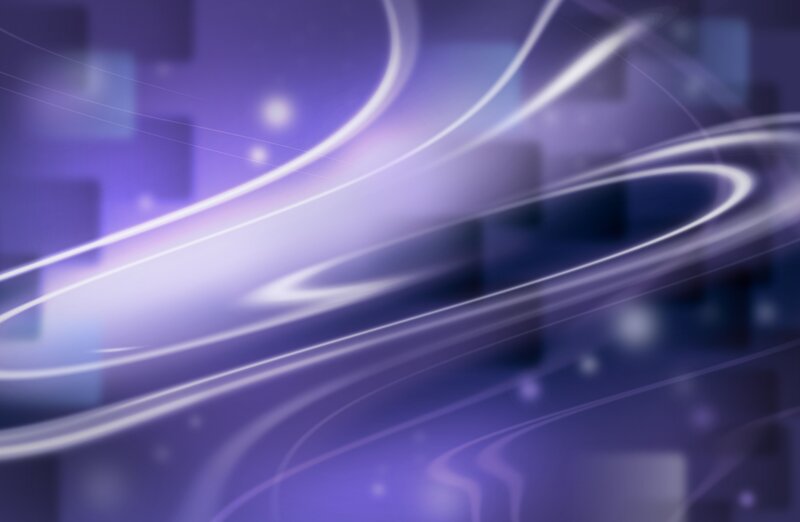 Abstract Purple Swirls — Dynamic, Light Streaks