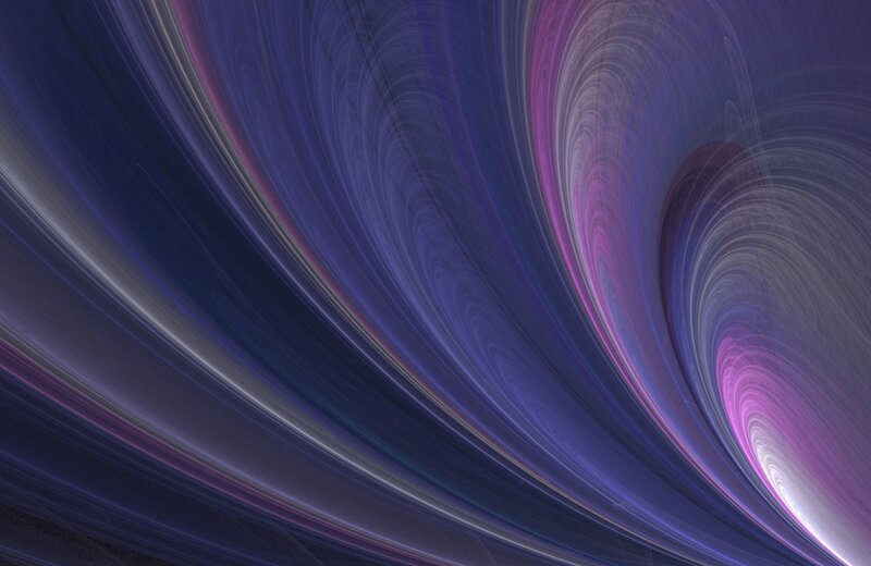 Abstract Purple Swirls — Dynamic, Lines