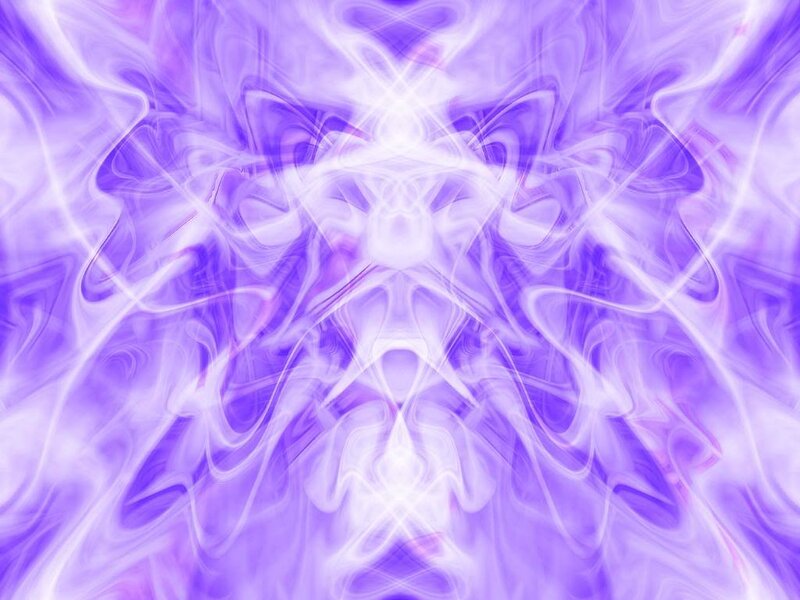 Abstract Purple Swirls — Ethereal, Light