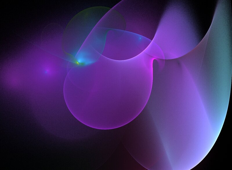 Abstract Purple Swirls — Ethereal