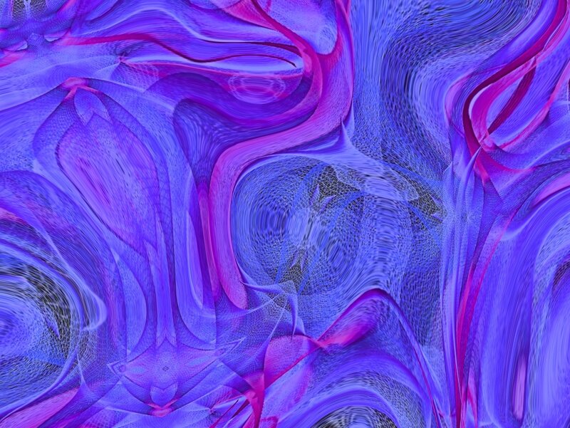 Abstract Purple Swirls — Hypnotic