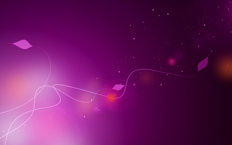 Abstract Purple Swirls — Serene, Digital Art