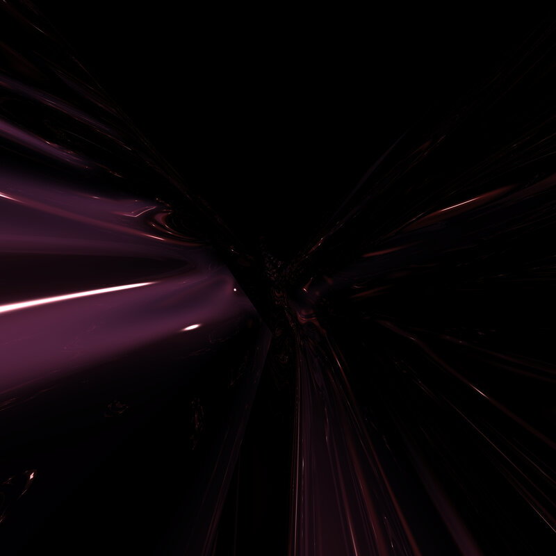 Abstract Purple Tunnel — Dramatic