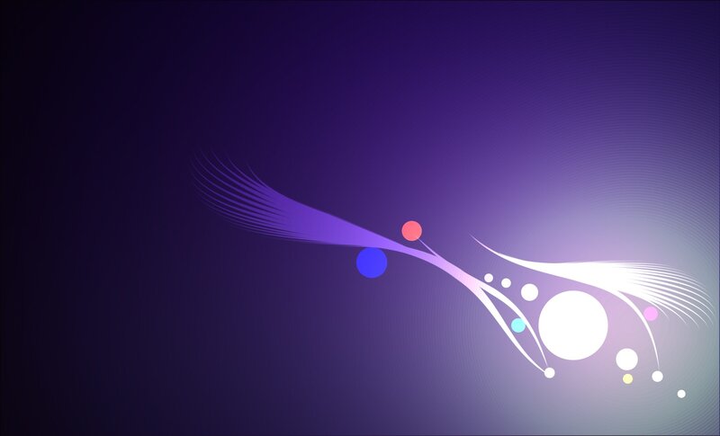 Abstract Purple Wave — Calm