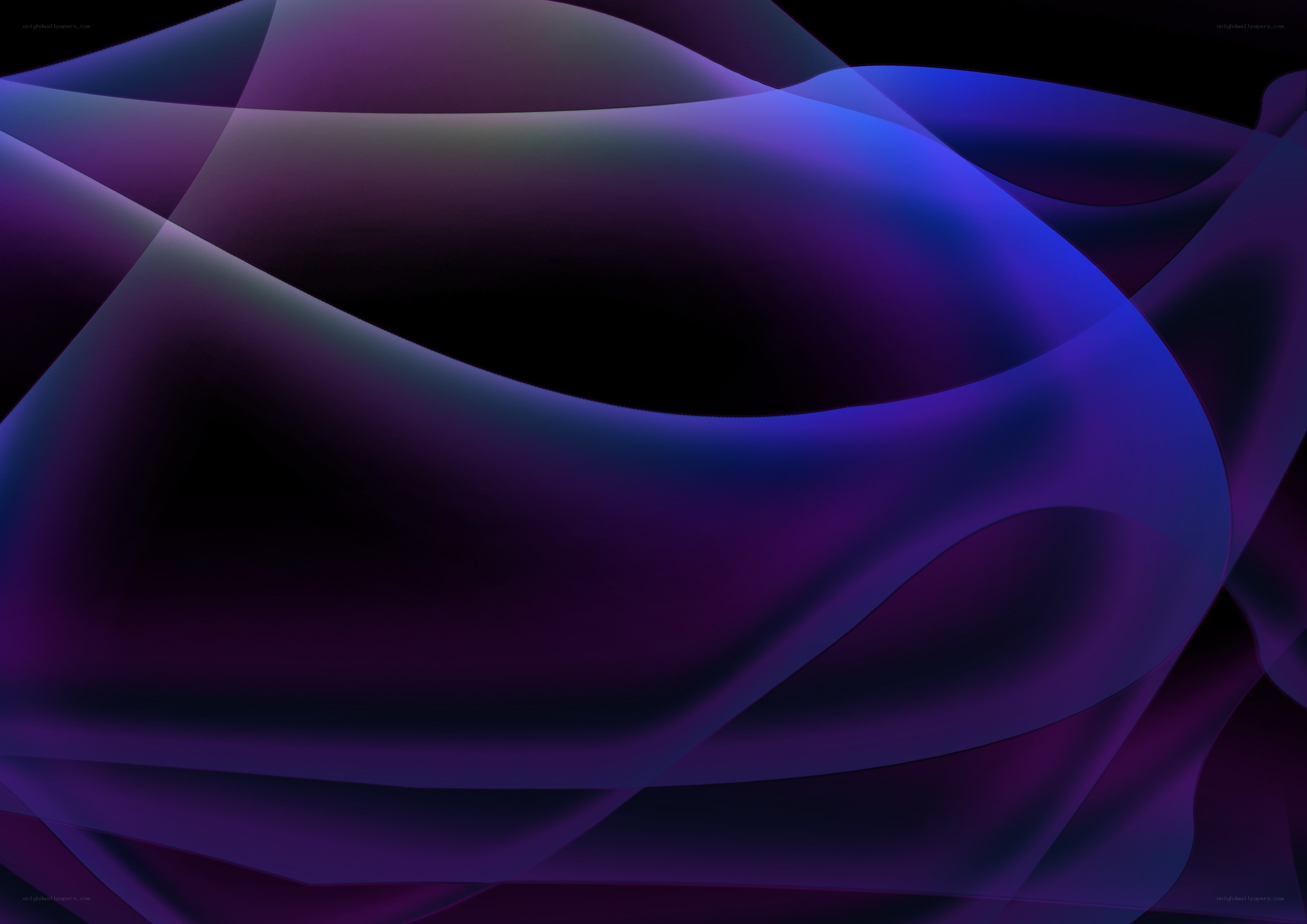 Abstract purple wave design