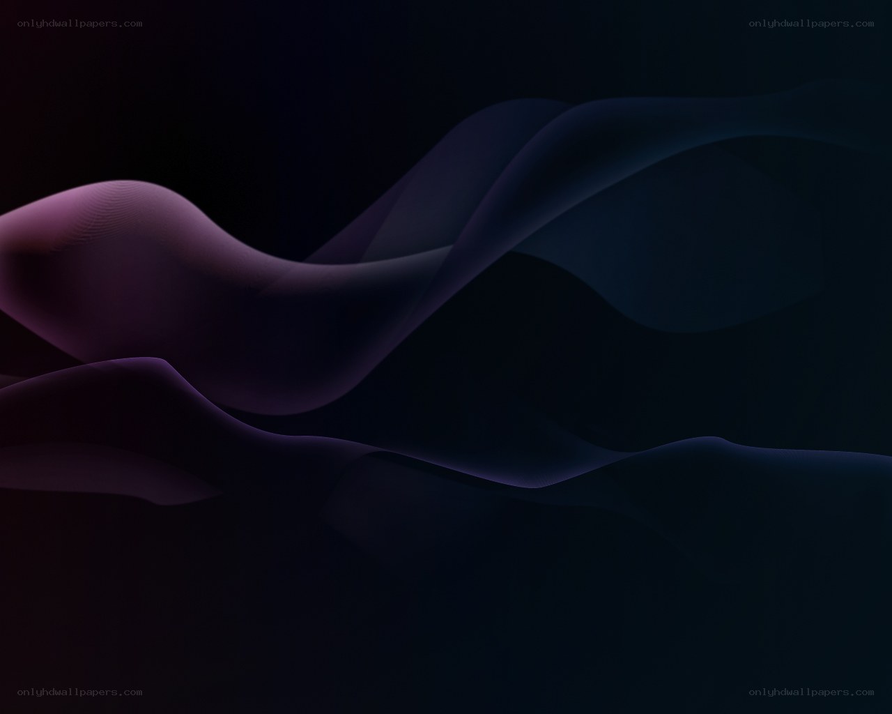 Abstract purple wave design