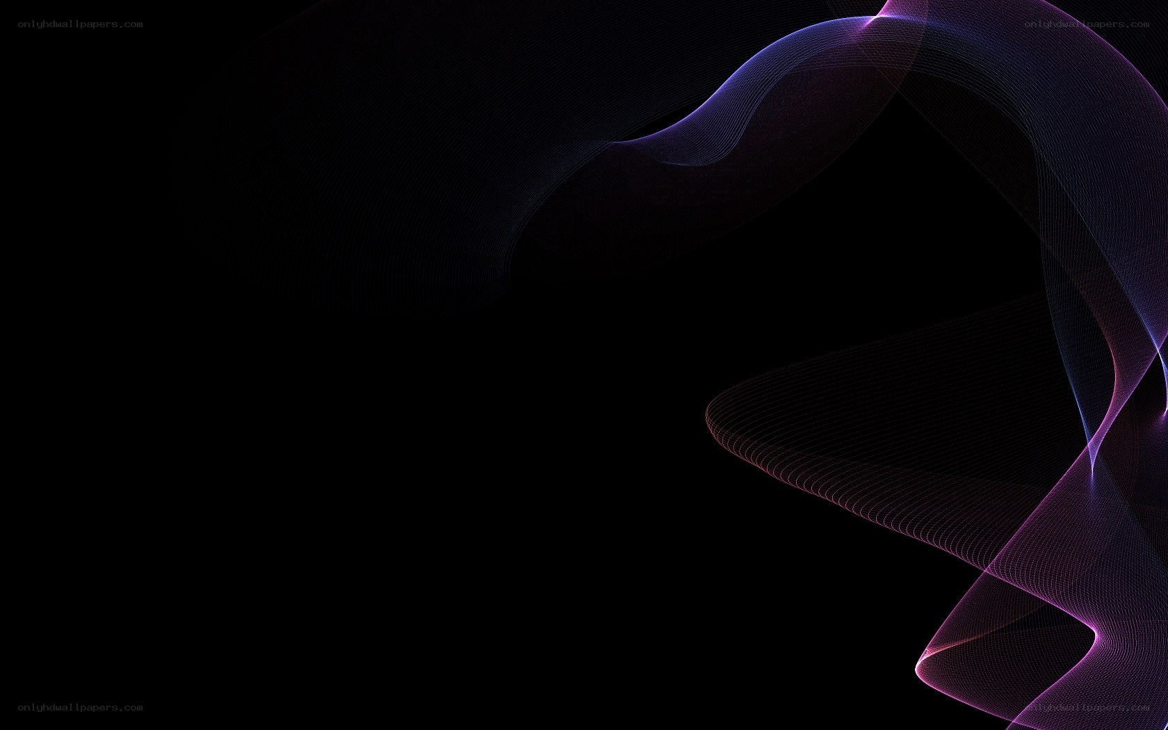 Abstract purple wave design