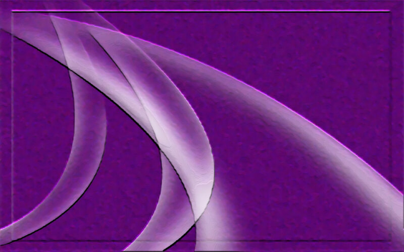Abstract Purple Waves — Calm, Curved Lines