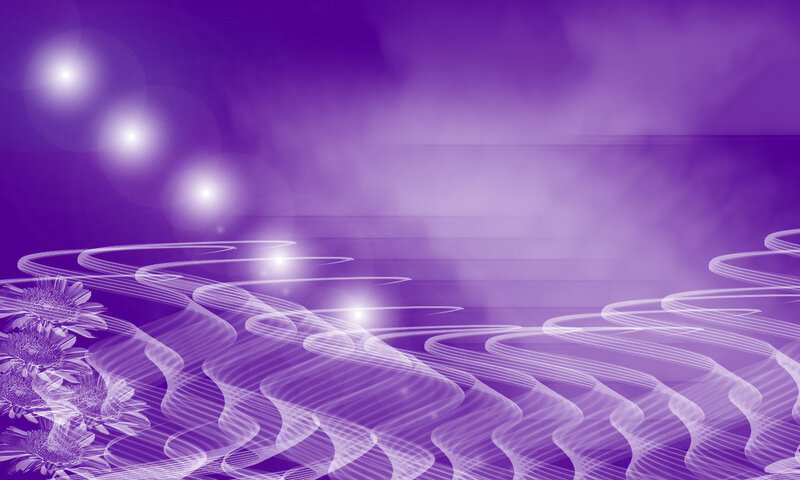 Abstract Purple Waves — Dreamy