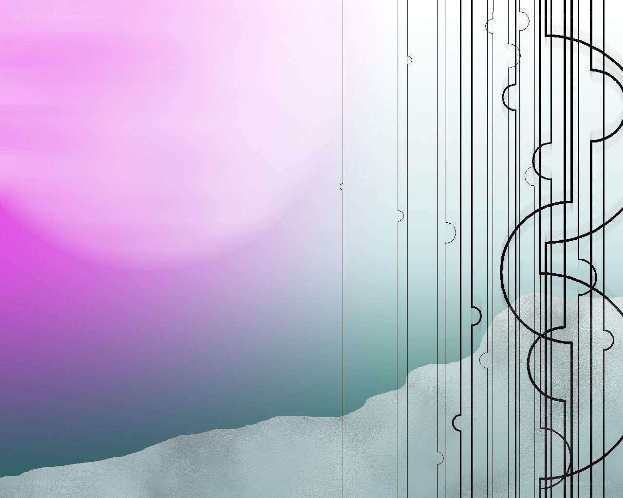 abstract puzzle background