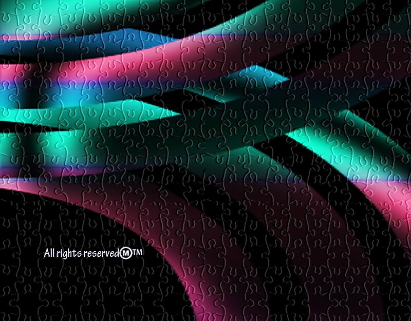 Abstract Puzzle Pattern