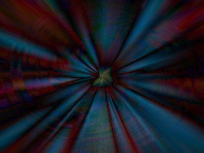 Abstract Radial Blur Pattern