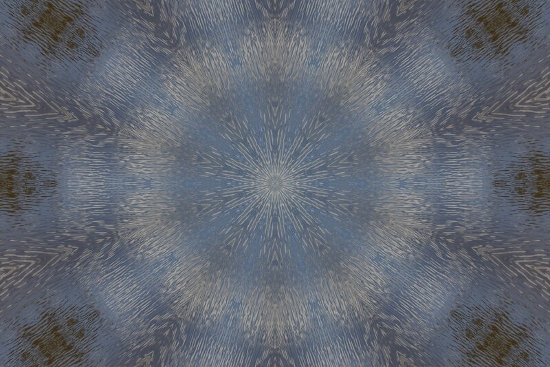abstract radial pattern