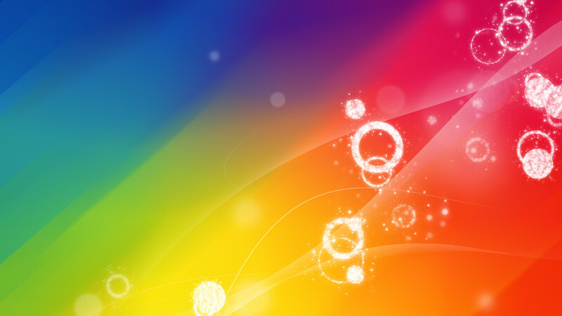 Abstract Rainbow Background