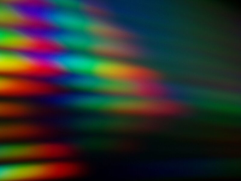 abstract rainbow light pattern
