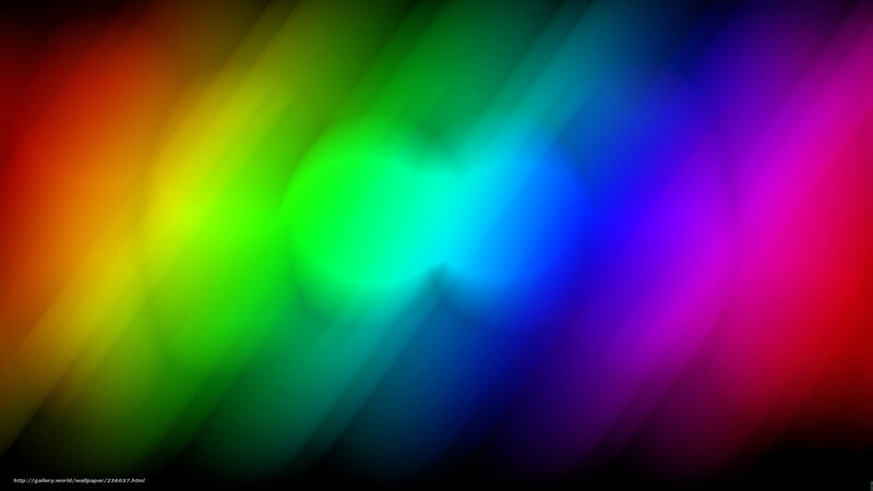 Abstract Rainbow Light Streaks — Red
