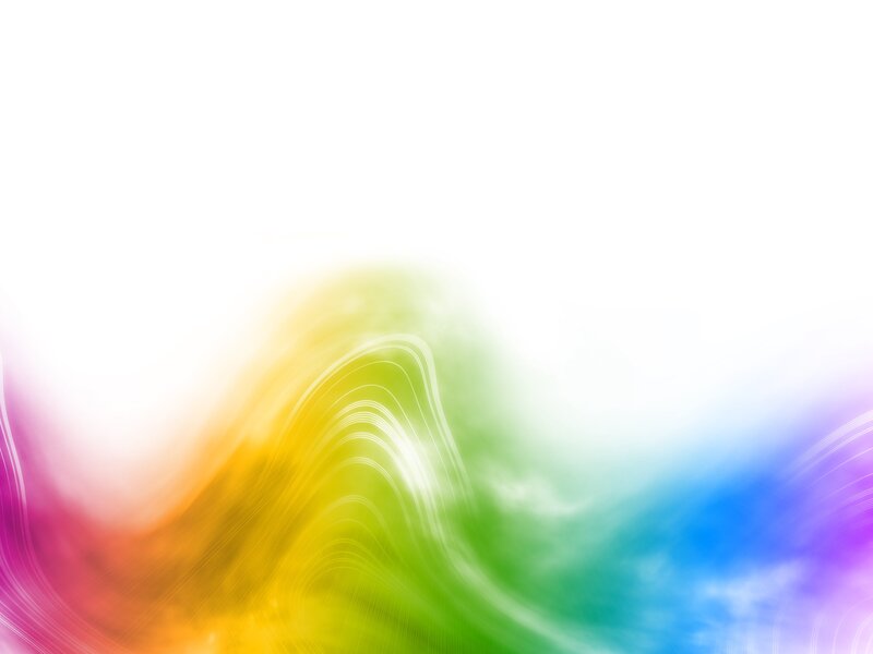 Abstract Rainbow Waves — Calm