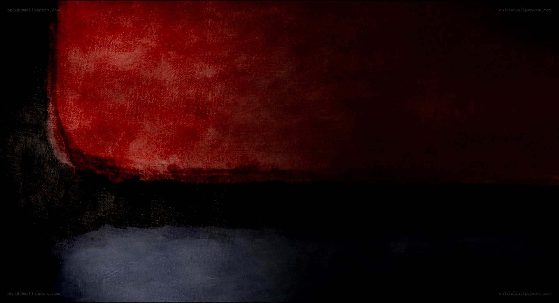 abstract red and black artwork