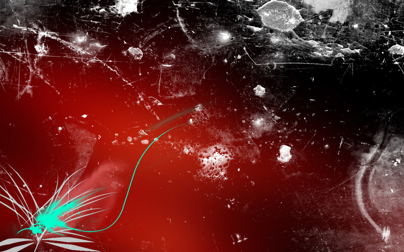 Abstract Red and Black Background