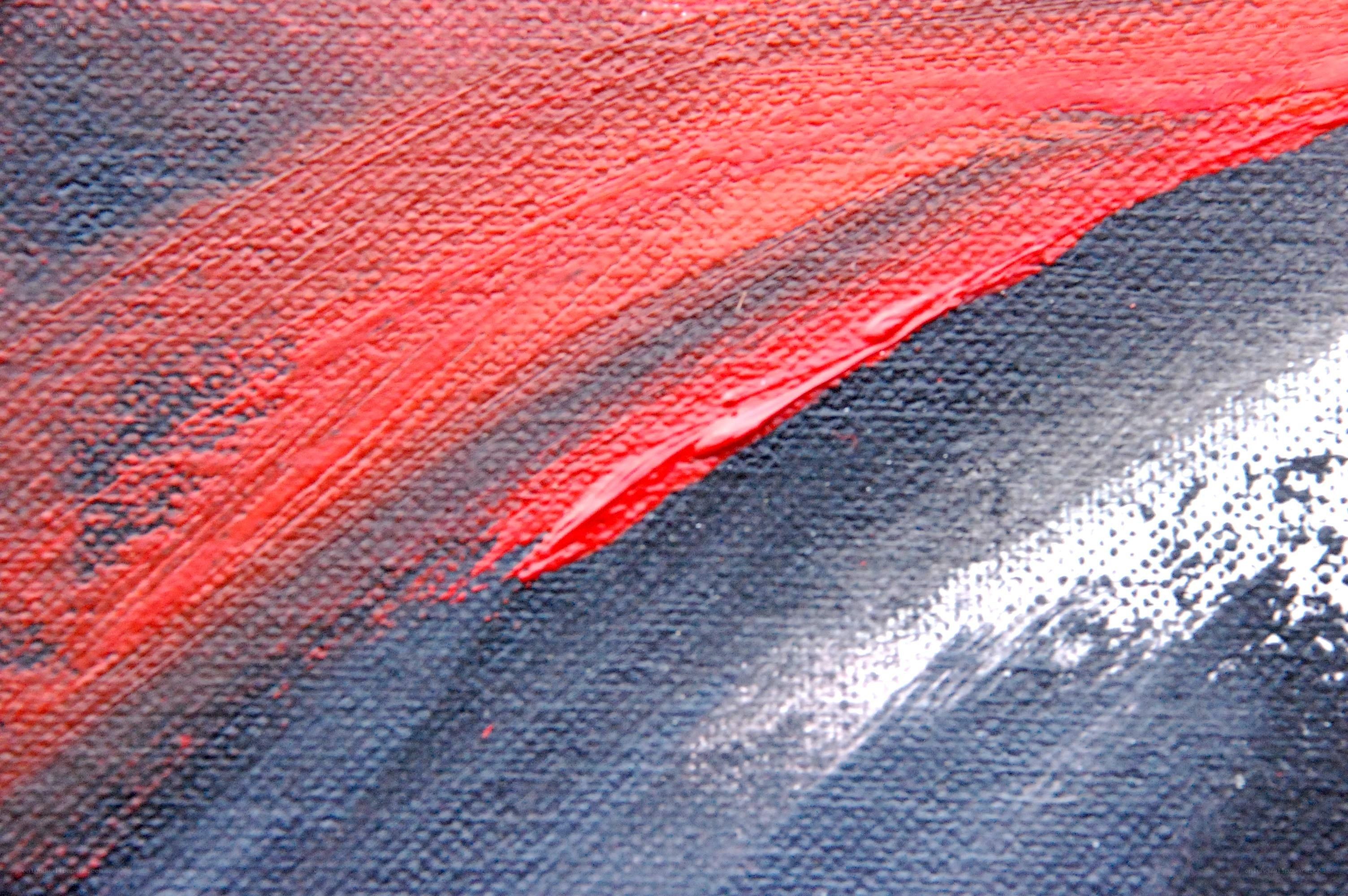 abstract red and black brushstrokes