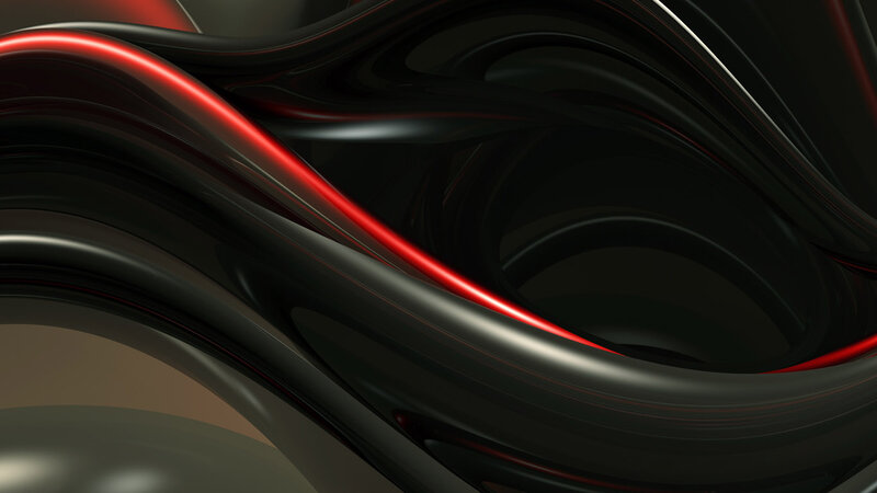 Abstract Red and Black Curves — Dynamic