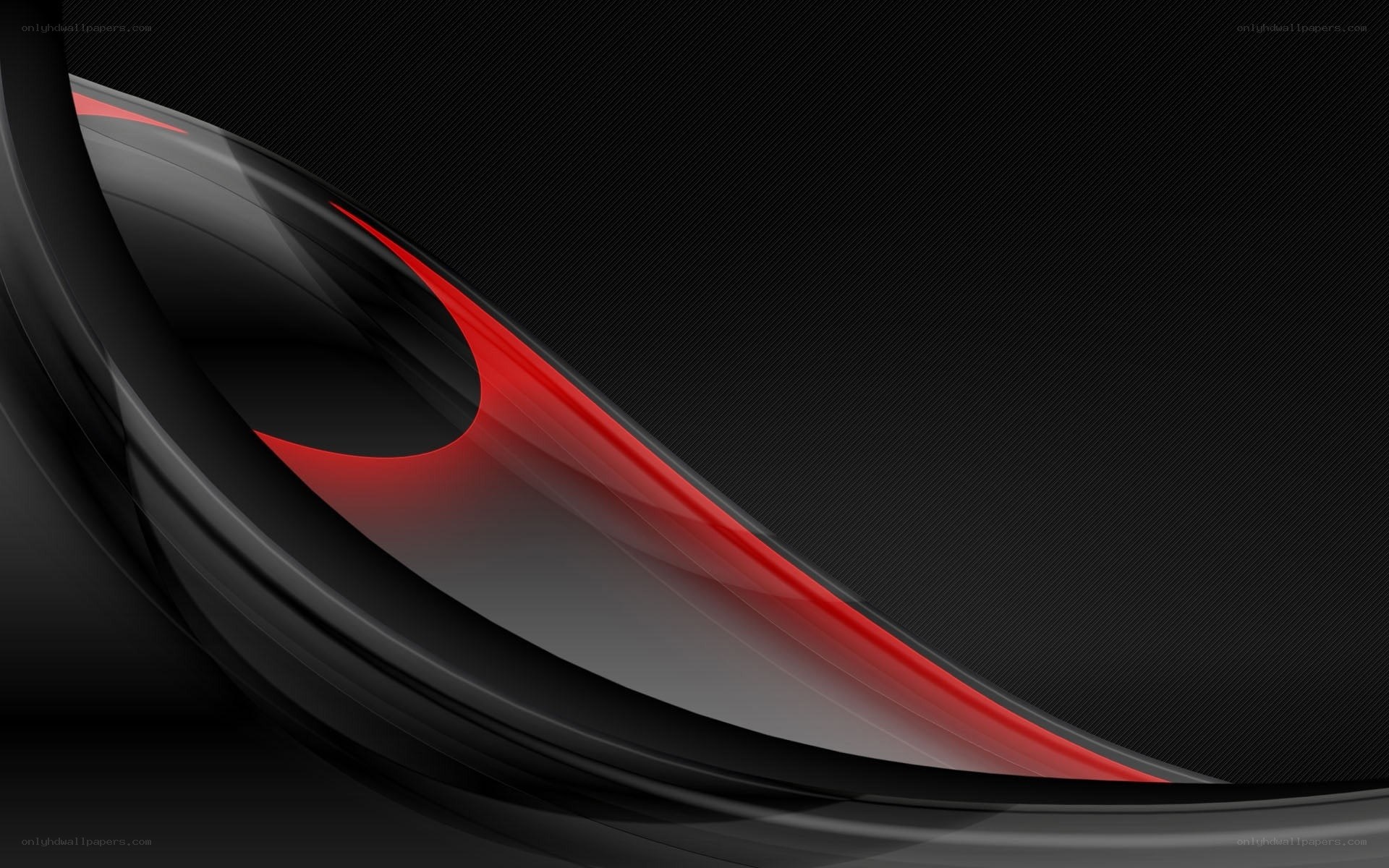 abstract red and black design